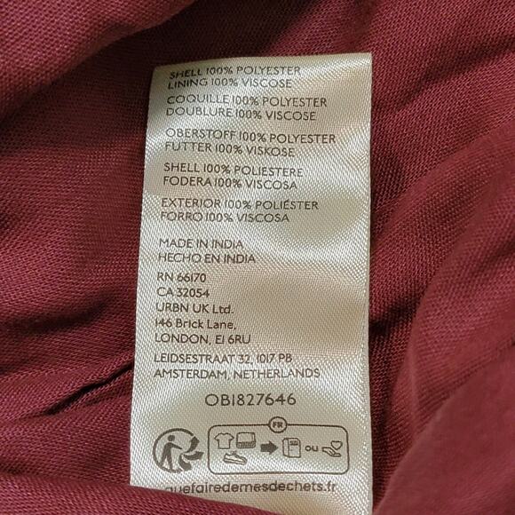 Free People Paisley Midi Skirt - Red, Cream, Black - Picture 8 of 10